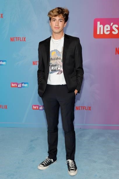 Surf Mesa attends Netflix's premiere of "He's All That
