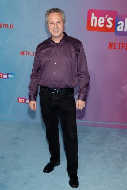 Michael J. Zampino attends Netflix's premiere of "He's All That