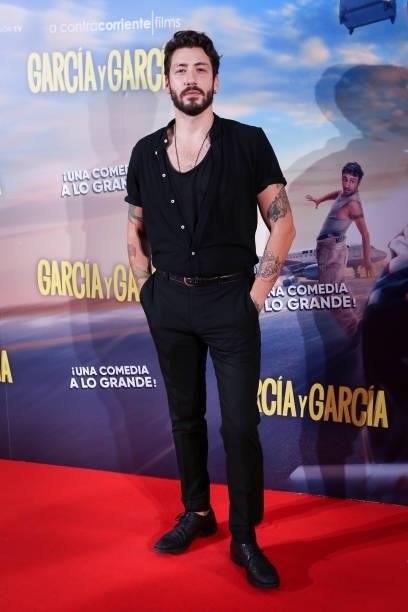 Coco Gaco attends the 'Garcia y Garcia' premiere at Callao City Lights cinema on August 25, 2021 in Madrid, Spain.