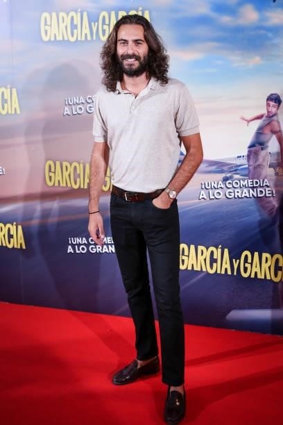 Ibrahim al Shami attends the 'Garcia y Garcia' premiere at Callao City Lights cinema on August 25, 2021 in Madrid, Spain.