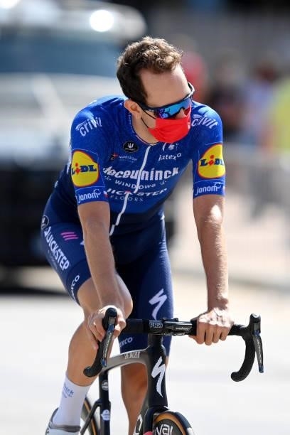 Josef Cerny of Czech Republic and Team Deceuninck - Quick-Step prepares for the race prior to the 76th Tour of Spain 2021, Stage 12 a 175 km stage...