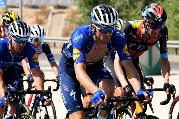 Bert Van Lerberghe of Belgium and Team Deceuninck - Quick-Step during the 76th Tour of Spain 2021, Stage 12 a 175 km stage from Jaén to Córdoba /...