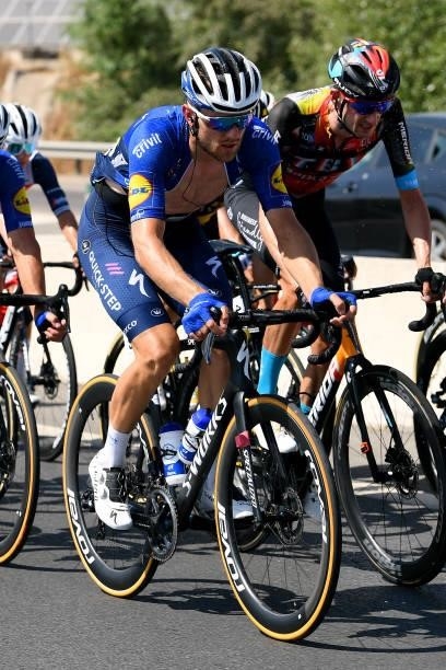 Bert Van Lerberghe of Belgium and Team Deceuninck - Quick-Step during the 76th Tour of Spain 2021, Stage 12 a 175 km stage from Jaén to Córdoba /...