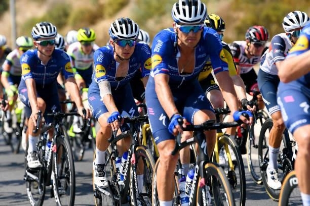 Andrea Bagioli of Italy and Team Deceuninck - Quick-Step during the 76th Tour of Spain 2021, Stage 12 a 175 km stage from Jaén to Córdoba / @lavuelta...
