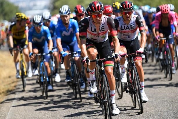 Rui Oliveira of Portugal and UAE Team Emirates during the 76th Tour of Spain 2021, Stage 12 a 175 km stage from Jaén to Córdoba / @lavuelta /...