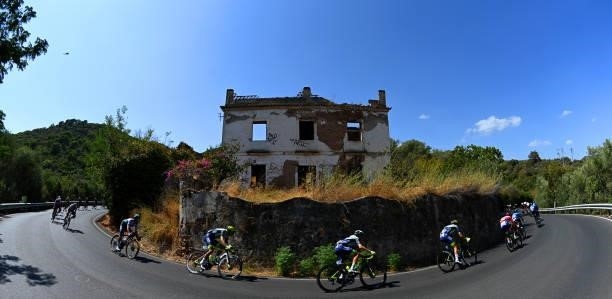 Rein Taaramäe of Estonia, Louis Meintjes of South Africa, Simone Petilli of Italy and Odd Christian Eiking of Norway and Team Intermarché - Wanty -...