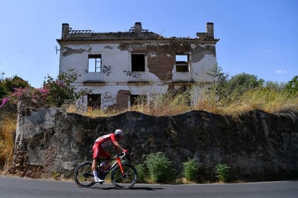 Eddy Finé of France and Team Cofidis competes during the 76th Tour of Spain 2021, Stage 12 a 175 km stage from Jaén to Córdoba / @lavuelta /...