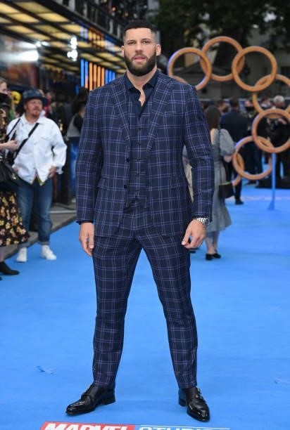Florian Munteanu attends the UK premiere of "Shang-Chi and the Legend of the Ten Rings