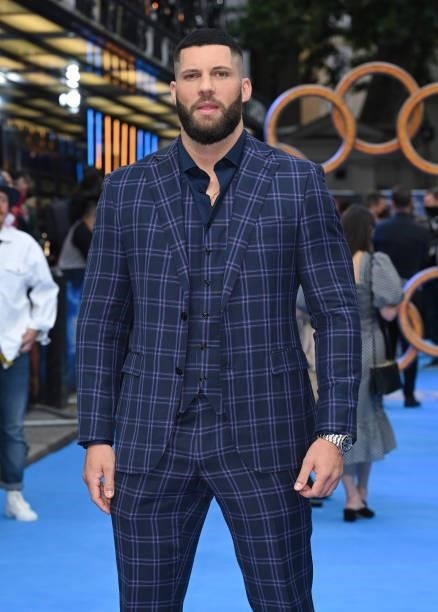 Florian Munteanu attends the UK premiere of "Shang-Chi and the Legend of the Ten Rings