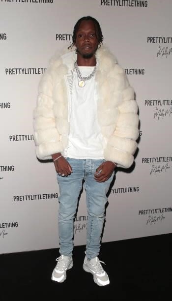Krept seen attending PrettyLittleThing by Molly Mae - launch party at Novikov on August 26, 2021 in London, England.