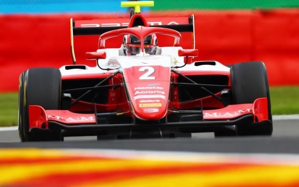 Arthur Leclerc of Monaco and Prema Racing drives during practice ahead of Round 5:Spa-Francorchamps of the Formula 3 Championship at Circuit de...