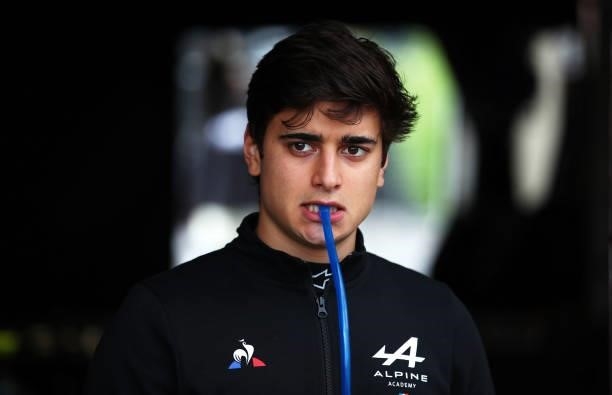 Caio Collet of Brazil and MP Motorsport looks on in the Paddock prior to qualifying ahead of Round 5:Spa-Francorchamps of the Formula 3 Championship...