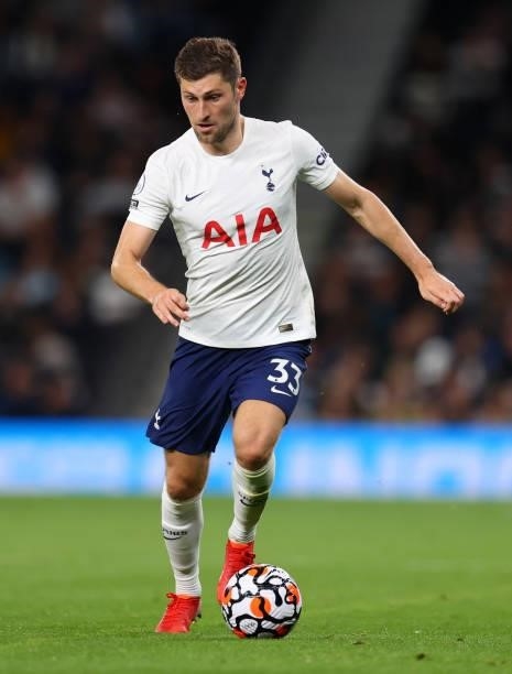 Ben Davies of Tottenham Hotspur during the UEFA Conference League Play-Offs Leg Two match between Tottenham Hotspur and Pacos de Ferreira at on...