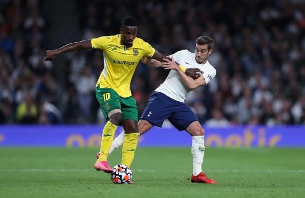 Harry Winks of Tottenham Hotspur in action during the UEFA Conference League Play-Offs Leg Two match between Tottenham Hotspur and Pacos de Ferreira...