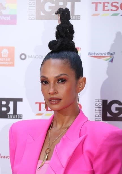 Alesha Dixon attends the British LGBT Awards 2021 at The Brewery on August 27, 2021 in London, England.