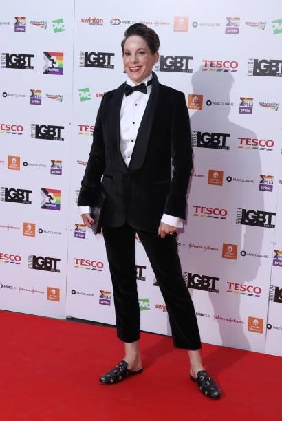 Suzi Ruffell attends the British LGBT Awards 2021 at The Brewery on August 27, 2021 in London, England.