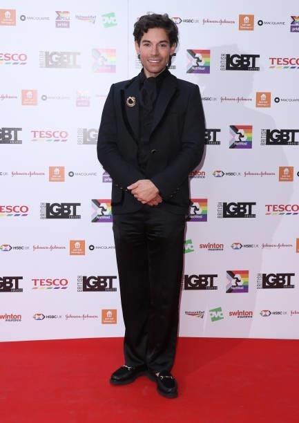 Tom Read Wilson attends the British LGBT Awards 2021 at The Brewery on August 27, 2021 in London, England.