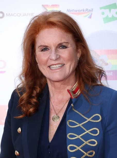 Sarah, Duchess of York attends the British LGBT Awards 2021 at The Brewery on August 27, 2021 in London, England.