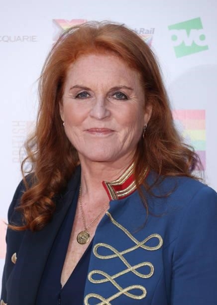 Sarah, Duchess of York attends the British LGBT Awards 2021 at The Brewery on August 27, 2021 in London, England.