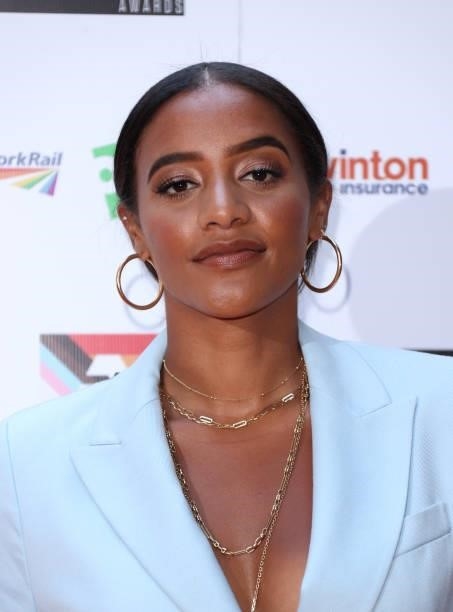 Amal Fashanu attends the British LGBT Awards 2021 at The Brewery on August 27, 2021 in London, England.