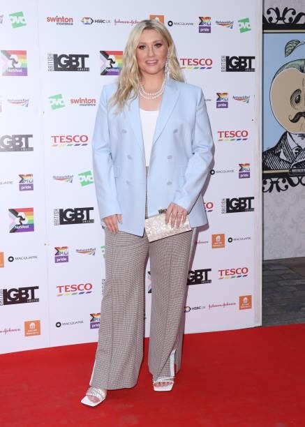 Ella Henderson attends the British LGBT Awards 2021 at The Brewery on August 27, 2021 in London, England.
