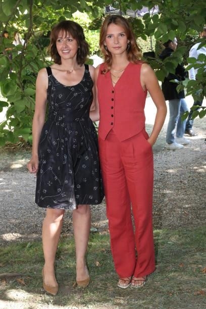 Valérie Bonneton and Josephine Japy attend the "Eugenie Grandet