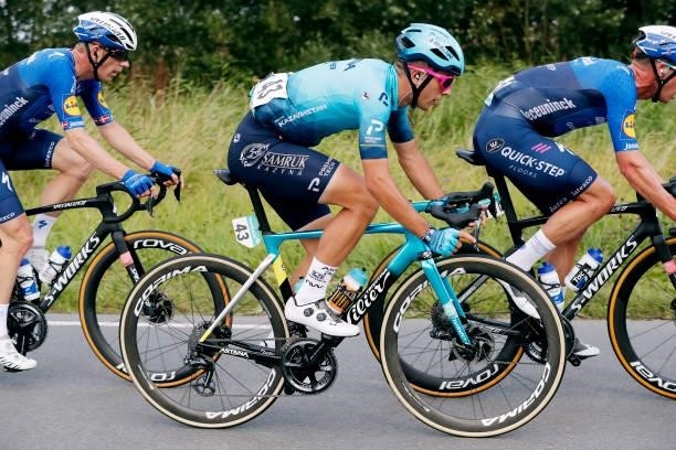 Samuele Battistella of Italy and Team Astana – Premier Tech competes during the 17th Benelux Tour 2021, Stage 1 a 169,6km stage from Surhuisterveen...
