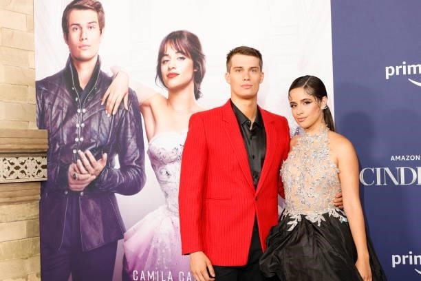 Nicholas Galitzine and Camila Cabello attend the Los Angeles Premiere of Amazon Studios' "Cinderella