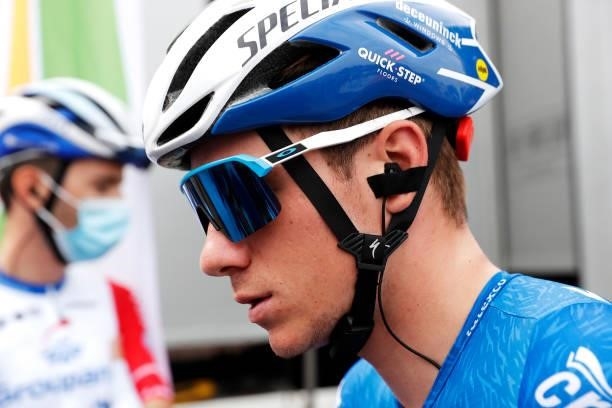 Remco Evenepoel of Belgium and Team Deceuninck - Quick-Step prior to the 17th Benelux Tour 2021, Stage 3 a 168,3km stage from Essen to Hoogerheide /...