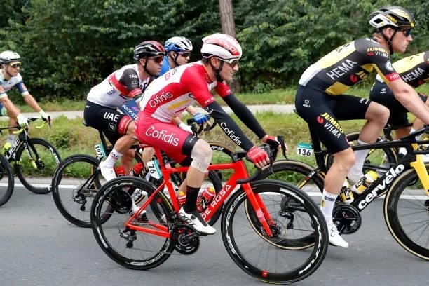 Attilio Viviani of Italy and Team Cofidis competes during the 17th Benelux Tour 2021, Stage 3 a 168,3km stage from Essen to Hoogerheide /...