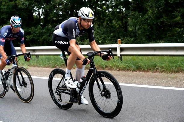 Harry Tanfield of United Kingdom and Team Qhubeka Nexthash competes during the 17th Benelux Tour 2021, Stage 3 a 168,3km stage from Essen to...