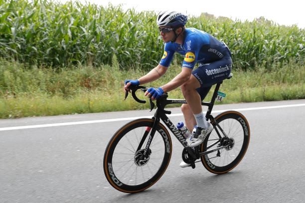Álvaro José Hodeg Chagui of Colombia and Team Deceuninck - Quick-Step competes during the 17th Benelux Tour 2021, Stage 3 a 168,3km stage from Essen...