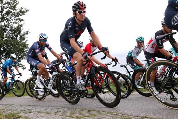Geraint Thomas of The United Kingdom and Team INEOS Grenadiers competes during the 17th Benelux Tour 2021, Stage 3 a 168,3km stage from Essen to...