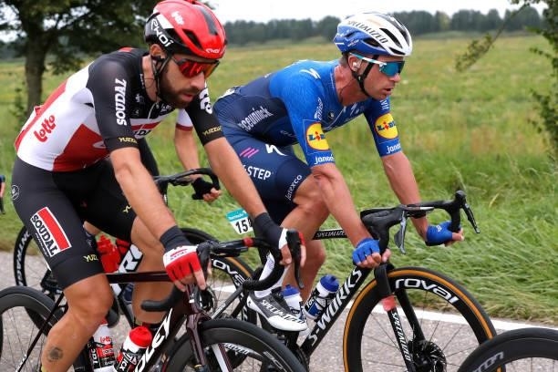 Iljo Keisse of Belgium and Team Deceuninck - Quick-Step competes during the 17th Benelux Tour 2021, Stage 3 a 168,3km stage from Essen to Hoogerheide...