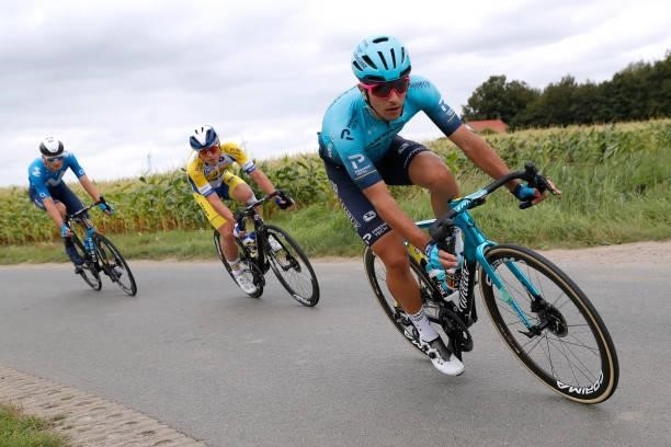 Samuele Battistella of Italy and Team Astana – Premier Tech competes in the Breakaway during the 17th Benelux Tour 2021, Stage 3 a 168,3km stage from...