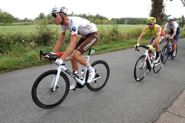 Michael Schär of Switzerland and AG2R Citröen Team competes during the 17th Benelux Tour 2021, Stage 3 a 168,3km stage from Essen to Hoogerheide /...
