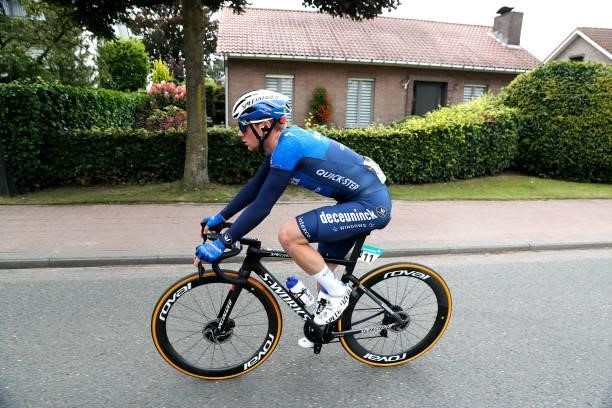 Remco Evenepoel of Belgium and Team Deceuninck - Quick-Step competes during the 17th Benelux Tour 2021, Stage 3 a 168,3km stage from Essen to...