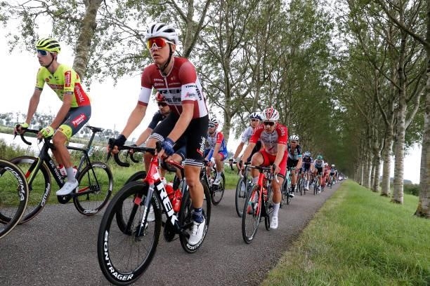 Toms Skujins of Latvia and Team Trek - Segafredo competes during the 17th Benelux Tour 2021, Stage 3 a 168,3km stage from Essen to Hoogerheide /...