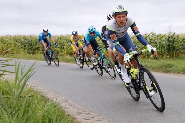 Taco Van Der Hoorn of Netherlands and Team Intermarché - Wanty - Gobert Matériaux competes during the 17th Benelux Tour 2021, Stage 3 a 168,3km stage...