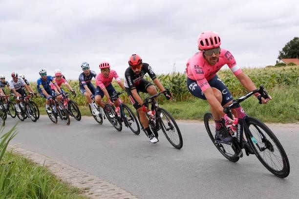 Mitchell Docker of Australia and Team EF Education - Nippo competes during the 17th Benelux Tour 2021, Stage 3 a 168,3km stage from Essen to...