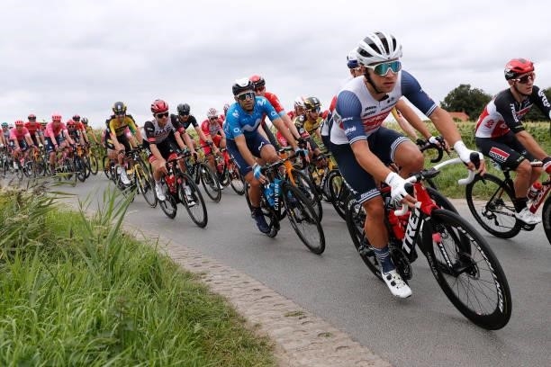 Charlie Quarterman of United Kingdom and Team Trek - Segafredo competes during the 17th Benelux Tour 2021, Stage 3 a 168,3km stage from Essen to...