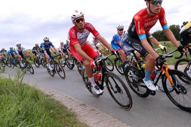 Christophe Laporte of France and Team Cofidis competes during the 17th Benelux Tour 2021, Stage 3 a 168,3km stage from Essen to Hoogerheide /...