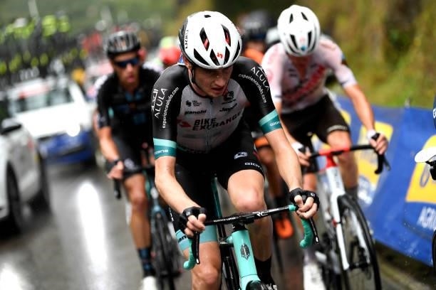 Lucas Hamilton of Australia and Team BikeExchange competes during the 76th Tour of Spain 2021, Stage 17 a 185,5km stage from Unquera to Lagos de...
