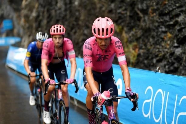 Magnus Cort Nielsen of Denmark and Team EF Education - Nippo competes during the 76th Tour of Spain 2021, Stage 17 a 185,5km stage from Unquera to...