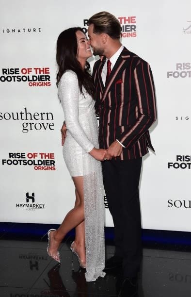 Annabel Dimmock and Chris Hughes attend the "Rise Of The Footsoldier 5