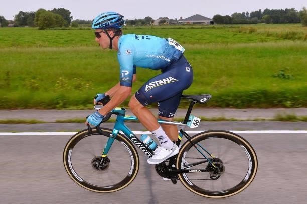 Yevgeniy Gidich of Kazahkstan and Team Astana – Premier Tech competes during the 17th Benelux Tour 2021, Stage 4 a 166,1km stage from Aalter to...