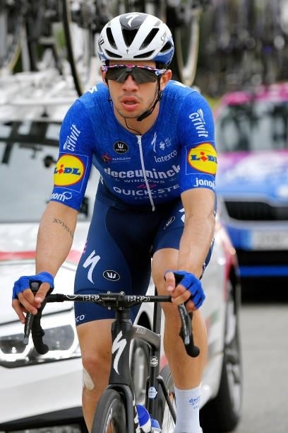 Álvaro José Hodeg Chagui of Colombia and Team Deceuninck - Quick-Step competes during the 17th Benelux Tour 2021, Stage 4 a 166,1km stage from Aalter...