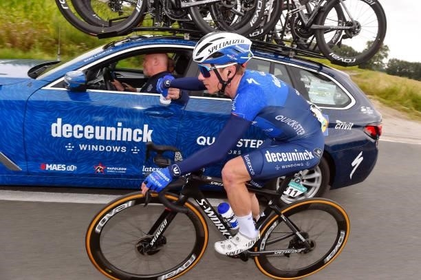 Remco Evenepoel of Belgium and Team Deceuninck - Quick-Step competes during the 17th Benelux Tour 2021, Stage 4 a 166,1km stage from Aalter to...