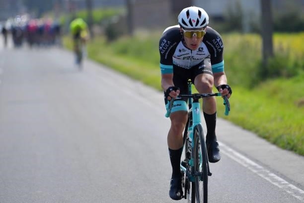 Barnabas Peák of Hungary and Team BikeExchange competes during the 17th Benelux Tour 2021, Stage 4 a 166,1km stage from Aalter to Ardooie /...