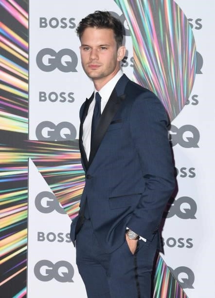Jeremy Irvine attends the GQ Men Of The Year Awards 2021 at the Tate Modern on September 01, 2021 in London, England.